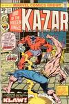 Cover for Ka-Zar (Marvel, 1974 series) #14 [Regular]