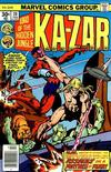 Cover for Ka-Zar (Marvel, 1974 series) #20