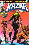 Cover for Ka-Zar the Savage (Marvel, 1981 series) #1 [Direct]