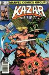 Cover for Ka-Zar the Savage (Marvel, 1981 series) #3 [Newsstand]