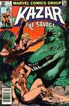 Cover for Ka-Zar the Savage (Marvel, 1981 series) #4 [Newsstand]