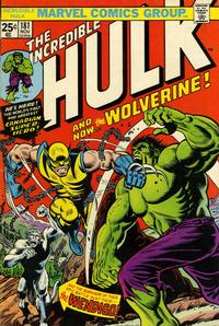 Cover Thumbnail for The Incredible Hulk (Marvel, 1968 series) #181