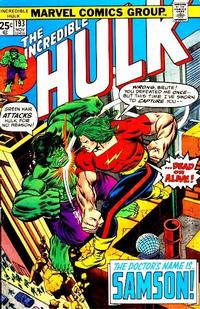 Cover Thumbnail for The Incredible Hulk (Marvel, 1968 series) #193
