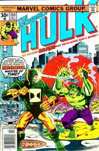 Cover Thumbnail for The Incredible Hulk (Marvel, 1968 series) #204