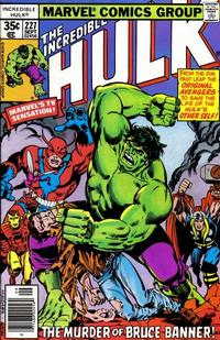 Cover Thumbnail for The Incredible Hulk (Marvel, 1968 series) #227 [Regular Edition]