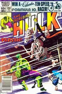 Cover Thumbnail for The Incredible Hulk (Marvel, 1968 series) #268 [Newsstand]
