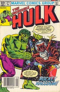 Cover Thumbnail for The Incredible Hulk (Marvel, 1968 series) #271 [Newsstand]