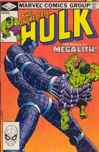 Cover Thumbnail for The Incredible Hulk (Marvel, 1968 series) #275 [Direct]
