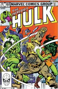Cover Thumbnail for The Incredible Hulk (Marvel, 1968 series) #282 [Direct]
