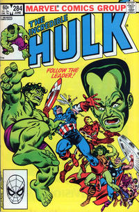 Cover Thumbnail for The Incredible Hulk (Marvel, 1968 series) #284 [Direct]