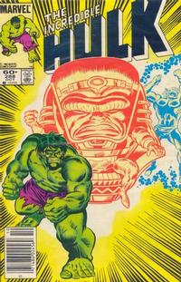 Cover for The Incredible Hulk (Marvel, 1968 series) #288 [Newsstand]