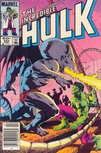 Cover Thumbnail for The Incredible Hulk (Marvel, 1968 series) #292 [Newsstand]