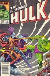 Cover Thumbnail for The Incredible Hulk (Marvel, 1968 series) #302 [Newsstand]