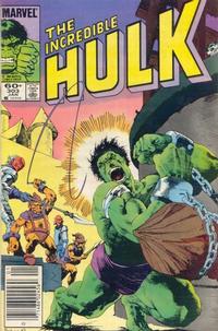 Cover Thumbnail for The Incredible Hulk (Marvel, 1968 series) #303 [Newsstand]
