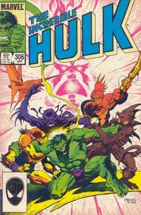 Cover Thumbnail for The Incredible Hulk (Marvel, 1968 series) #306 [Direct]