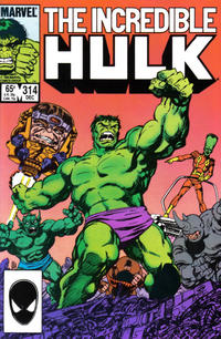 Cover Thumbnail for The Incredible Hulk (Marvel, 1968 series) #314 [Direct]