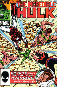 Cover Thumbnail for The Incredible Hulk (Marvel, 1968 series) #316 [Direct]