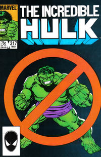 Cover Thumbnail for The Incredible Hulk (Marvel, 1968 series) #317 [Direct]