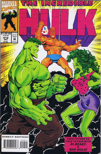 Cover Thumbnail for The Incredible Hulk (Marvel, 1968 series) #412 [Direct Edition]