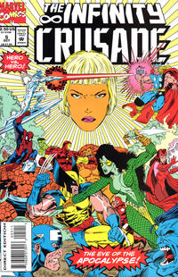 Cover Thumbnail for Infinity Crusade (Marvel, 1993 series) #5 [Direct Edition]