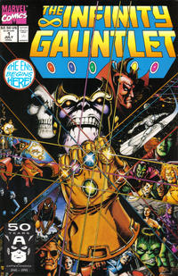 Cover Thumbnail for The Infinity Gauntlet (Marvel, 1991 series) #1 [Direct]