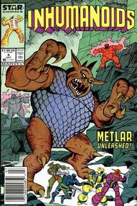 Cover Thumbnail for The Inhumanoids (Marvel, 1987 series) #4 [Newsstand]