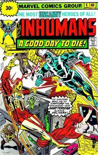 Cover for The Inhumans (Marvel, 1975 series) #4 [30¢]