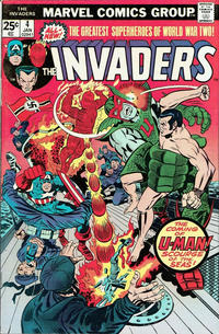 Cover for The Invaders (Marvel, 1975 series) #4