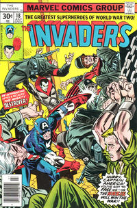 Cover for The Invaders (Marvel, 1975 series) #18 [30¢]