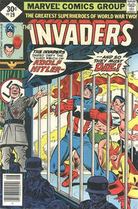 Cover for The Invaders (Marvel, 1975 series) #19 [Whitman]