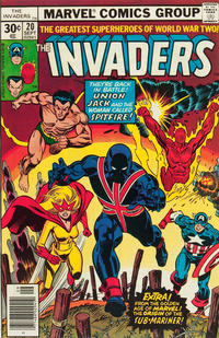 Cover for The Invaders (Marvel, 1975 series) #20 [30¢]