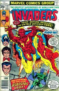 Cover Thumbnail for The Invaders (Marvel, 1975 series) #22 [Regular Edition]