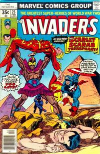 Cover for The Invaders (Marvel, 1975 series) #25 [Regular Edition]