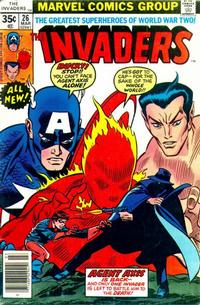Cover for The Invaders (Marvel, 1975 series) #26 [Regular Edition]