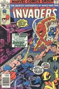 Cover for The Invaders (Marvel, 1975 series) #27 [Regular Edition]
