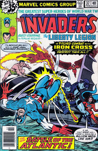 Cover for The Invaders (Marvel, 1975 series) #37 [Regular Edition]