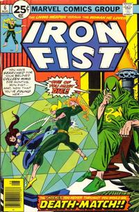 Cover Thumbnail for Iron Fist (Marvel, 1975 series) #6 [25¢]