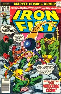 Cover for Iron Fist (Marvel, 1975 series) #11