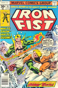 Cover for Iron Fist (Marvel, 1975 series) #14 [30¢]