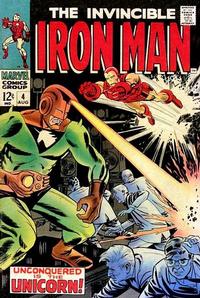 Cover Thumbnail for Iron Man (Marvel, 1968 series) #4
