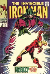 Cover Thumbnail for Iron Man (Marvel, 1968 series) #5