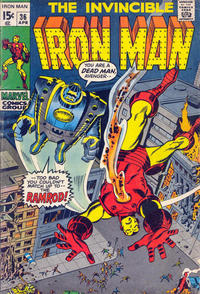 Cover for Iron Man (Marvel, 1968 series) #36
