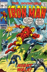 Cover for Iron Man (Marvel, 1968 series) #40