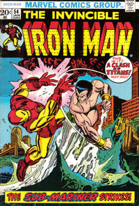 Cover Thumbnail for Iron Man (Marvel, 1968 series) #54
