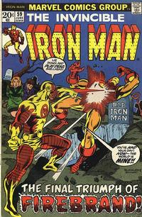 Cover for Iron Man (Marvel, 1968 series) #59 [Regular Edition]