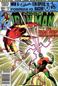 Cover for Iron Man (Marvel, 1968 series) #154 [Newsstand]