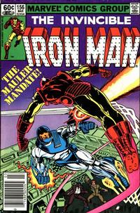 Cover for Iron Man (Marvel, 1968 series) #156 [Newsstand]