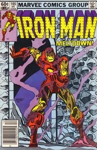 Cover for Iron Man (Marvel, 1968 series) #165 [Newsstand]