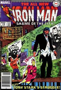 Cover for Iron Man (Marvel, 1968 series) #178 [Newsstand]