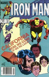 Cover for Iron Man (Marvel, 1968 series) #184 [Newsstand]